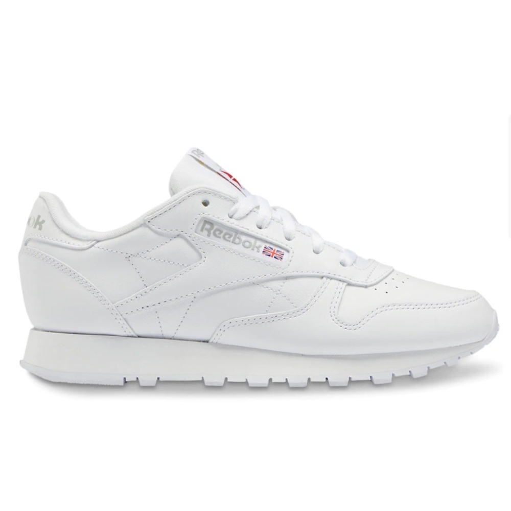 Reebok Classic Leather (all white), size US 9.5